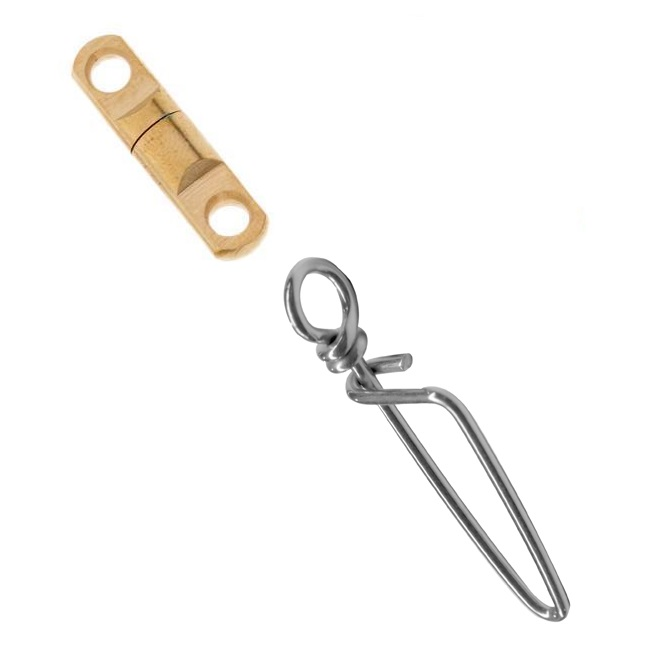 China Factory Promotion Stainless Steel Brass Fishing Swivel Heavy