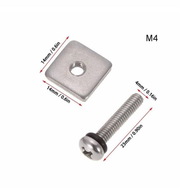 Surf Fin Screw And Plate - Image 3