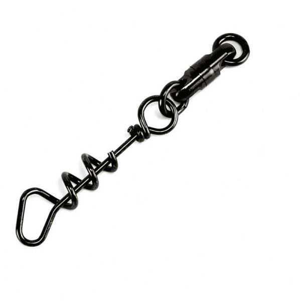 High Quality Stainless Steel Carp Fishing Tackle Accessories Ball Bearing Swivel With Snap