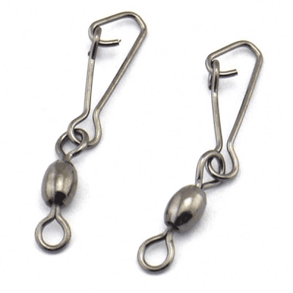 Fishing Crane Swivel with Hooked Snap Carp Fishing Swivels Hooks Accessories - Image 6