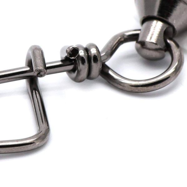 Amazon Best Selling Products Fishing Ball Bearing Swivel with Coastlock Snap, Welded Ring - Image 4