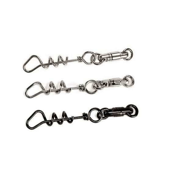 High Quality Stainless Steel Carp Fishing Tackle Accessories Ball Bearing Swivel With Snap - Image 3