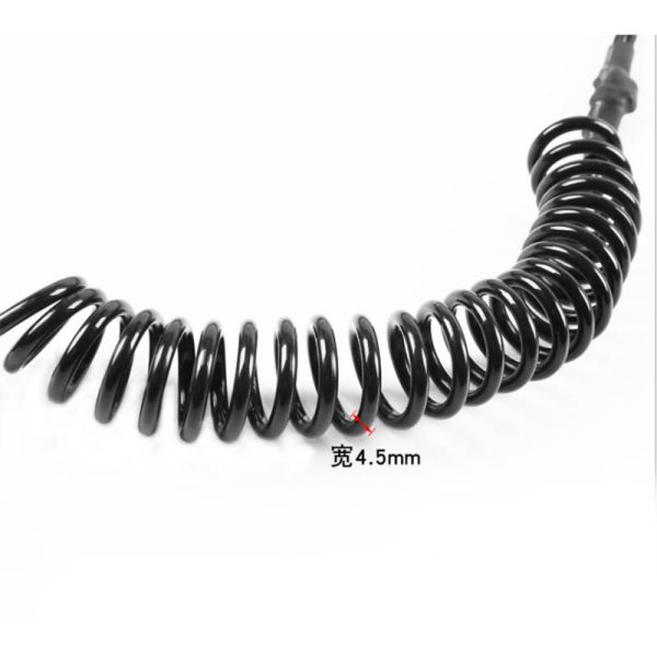 100-150kg pull 7mm 10ft Black Surfboard Paddle   Leash - Image 6