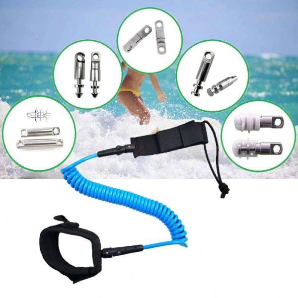 China Manufacture High Quality Surfboard Leash Surf Leash Custom Surfboard Leash - Image 5
