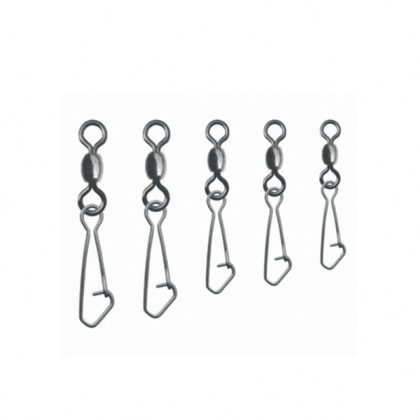 Fishing Crane Swivel with Hooked Snap Carp Fishing Swivels Hooks Accessories - Image 4