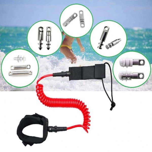 China Manufacture High Quality Surfboard Leash Surf Leash Custom Surfboard Leash - Image 2