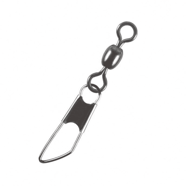 Crane Swivel with Safety Snap Sea Fishing Tackle Hook Fishing Swivel
