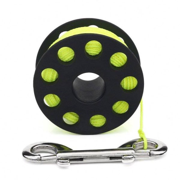 45m Black  Plastic Diving Reel - Image 6