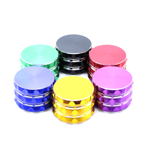 Custom Dry Manual Metal Commercial Zinc Alloy Industrial Herb Weed Powder Grinder