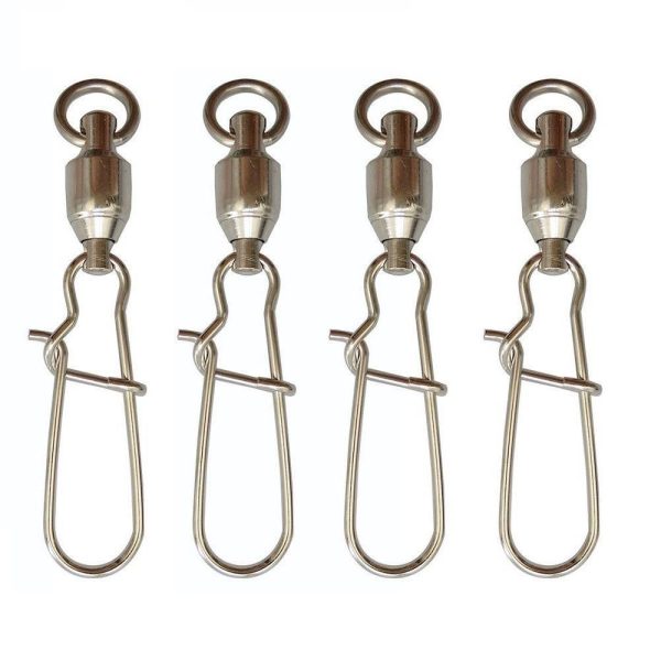 High Strength Saltwater Big Game Ball Bearing Fishing Swivel With Nice Snap - Image 3