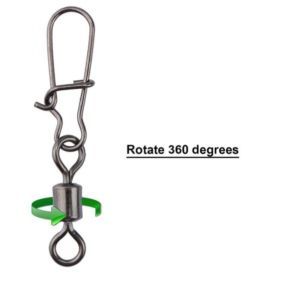 High Quality Fishing Swivel Rolling Swivel with Nice Snap - Image 7