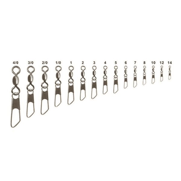 Crane Swivel with Safety Snap Sea Fishing Tackle Hook Fishing Swivel - Image 2